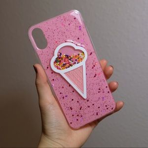 ✨iPhone X✨ Love 🍦 Case
